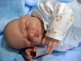 Adorable Newborn Reborn Baby Doll Boy Grace Sculpt by Tina Kewy 26 500