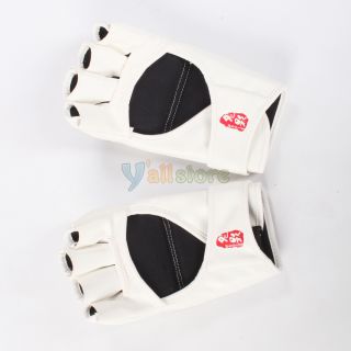 New Grappling MMA Gloves PU Punching Bag Boxing Gloves White Y603