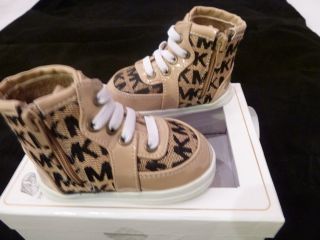 New Michael Kors Baby Sneaker Crib Shoes Sz 1 6 Wks 3months
