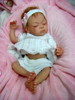 Beautiful Preemie Reborn Baby Girl Art Doll Jody by Linda Murray Sold Out