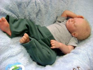 Adorable Newborn Reborn Baby Doll Boy Finn Sculpt by Tina Kewy 269 325
