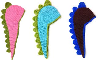 1pc Girl Boy Unisex Baby Infant Beanie Crochet Photo Prop Knit Dinosaur Hat Cap