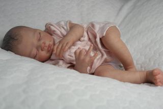 Hunnybear Nursery Reborn Doll Fake Baby Girl Frankie by Adrie Stoete