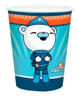 Octonauts Birthday Party Supplies Pack of 8 Paper Cups 266ml