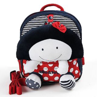 Baby Kid Backpack Toddler Handcrafted Doll Bag with Safety Harness K0213 2
