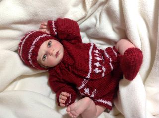 Wonderful Expressive Baby Boy Misha from Kit "Sabrina" by Riva Schick