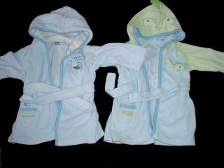Used Baby Boy Hooded Bath Towels from 0 6 M 0 9 Months Lot