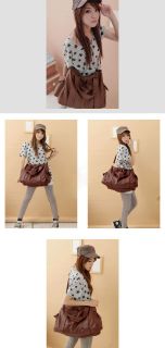 Fashion Womens Ladies Pockets Messenger Handbag Hobo Tote Shoulder Bag