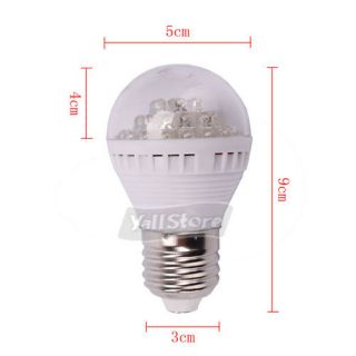 E27 2W 110V 38LED Small Warm White LED Lamp Light Bulb