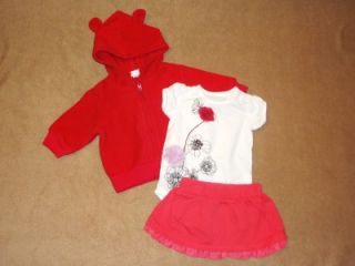 29 Piece Baby Girl Clothes Carters Circo More Excellent Used NB 0 3 Months