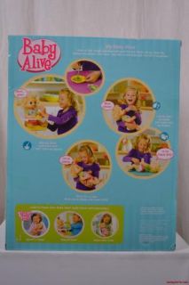 My Baby Alive Baby Doll Blonde Poops Pees Laugh Talks Food Diapers Girls Toy New