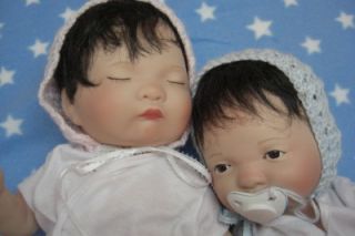 Paradise Galleries Linda Murray Baby Doll Twins Jordan and Grace to Reborn
