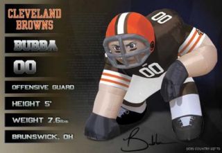 7' Cleveland Browns CHOMPS Mascot by Gemmy Inflatables