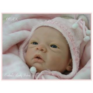 Darling Celine Evelina Wosnjuk Newborn Soft Vinyl Reborn Baby Doll Kit Mimadolls