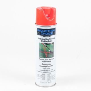 6 Cans Rust Oleum Water Based Precision Line Marking Spray Paint Fluorescent Red