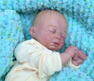 OOAK Precious Reborn Baby Boy Beautifully Detailed Life Like Preemie Newborn