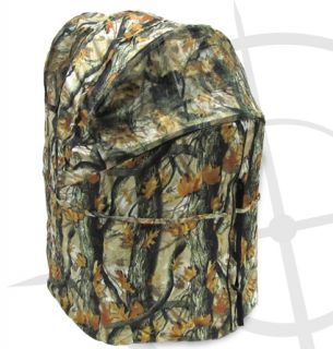 Killzone 1 Man Chair Blind Hunting Blind with Open Woods Camo 