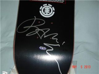 Bam Margera Signed Skateboard
