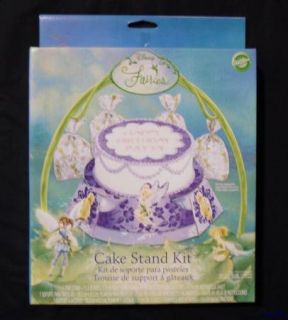 Wilton Cake Stand w Serving Knife Disney Tinker Bell 363 Birthday Party New
