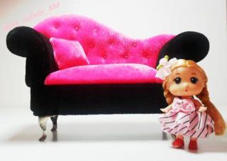 Vintage Dollhouse Chair Sofa Jewelry Box Barbie Doll Living Room Furniture 1