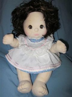 My Child Brunette Brown 1986 Doll Dress Panty Diaper