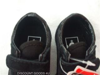New Black Suede Vans Tennis Shoe Size 4 Infant Vans Shoes Black Kids Infant