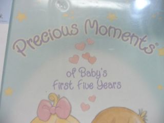 Precious Moments Baby Memory Book Boy Girl Bright Beautiful Pages 5 Years