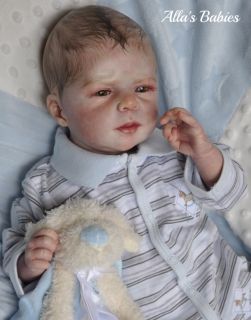 Alla's Babies Newborn Reborn Baby Doll Prototype 'Angel' Olga Auer L E