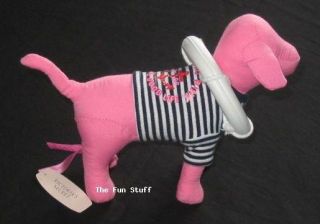 Victoria's Secret Pink Mini Sailor Dog Stripe Shirt