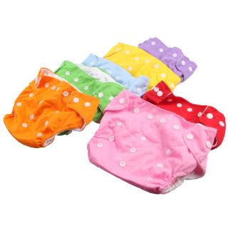 Newborn Baby Infant Washable Reusable Cotton Cloth Diaper Nappy Inserts Covers