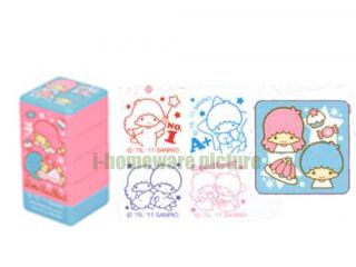 Sanrio License Party Gift Supply 4 Stacks in 1 Self Inking Stamp Stampers Series