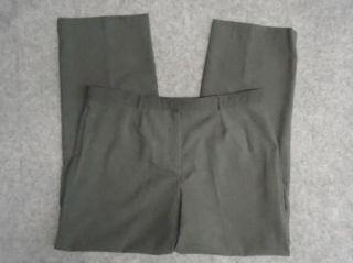 New White Stag Petite Women's Gray Dress Pants 14 P