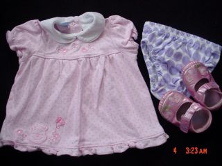 57 Pcs Baby Girl Newborn 0 3 3 6 Months Spring Summer Used Clothes Lot Outifts