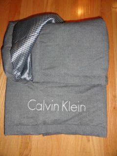 Calvin Klein Baby Boys Girls Newborn Layette Blanket Gray