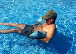 Swimming Pool Toy U Float Floating Lounge Chair Raft X2