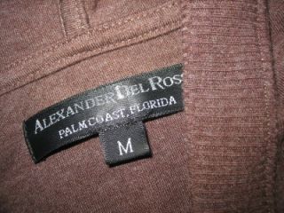 Alexander Del Rossa Womens Knit Jersey Hooded Robe XL Snap Buttons