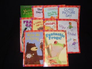 Lot 10 Scholastic Readers Level 2 Children's Books Titles Pics Early Readers