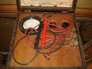 Antique J w Voltage Tester Hoyt Electrical Instrument Works