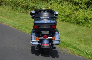 2009 Dark Blue Pearl Harley Davidson Electra Glide Ultra Classic Flhtcu Security