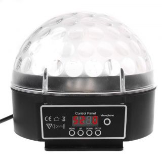 DMX512 Disco DJ Stage Lighting Digital LED RGB Crystal Magic Ball Light Sale