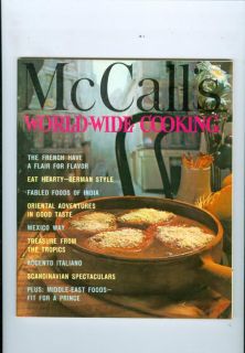 McCall's Cookbook Collection Series World Wide Cooking France M12 Paperback