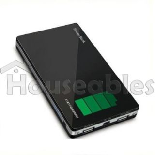 12000mAh Dual USB Universal External Power Bank Battery Charger for Mobile Phone