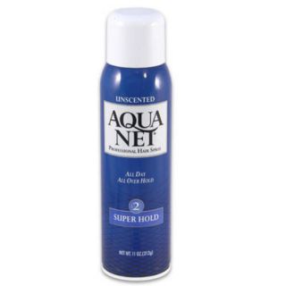Aqua Net Super Hold Hair Spray Unscented 11 Oz