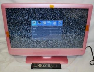 Viore LC24VF56PN 24" LCD HDTV Flat Panel HDMI Television TV Monitor Pink