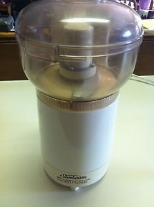 Vintage Sunbeam Oskar Plus 14141 Blender Mini Food Processor