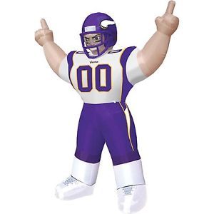 Minnesota Vikings Tiny Inflatable Image, 8 feet tall