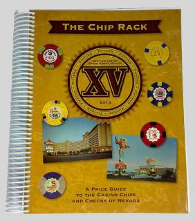 15th Edition Chip Rack Collector Casino Poker Chips Pricing Guide New 2013