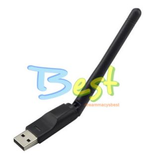 802 11n G B 150Mbps Mini USB WiFi Wireless Adapter Network LAN Card w Antenna