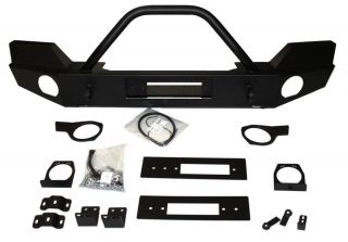 Warn 87750 Elite Series Front Bumpers w Grille Guard Tubes