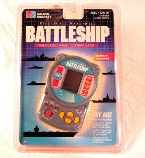 New SEALED Milton Bradley Electronic Battleship LCD Handheld Video Game Arcade